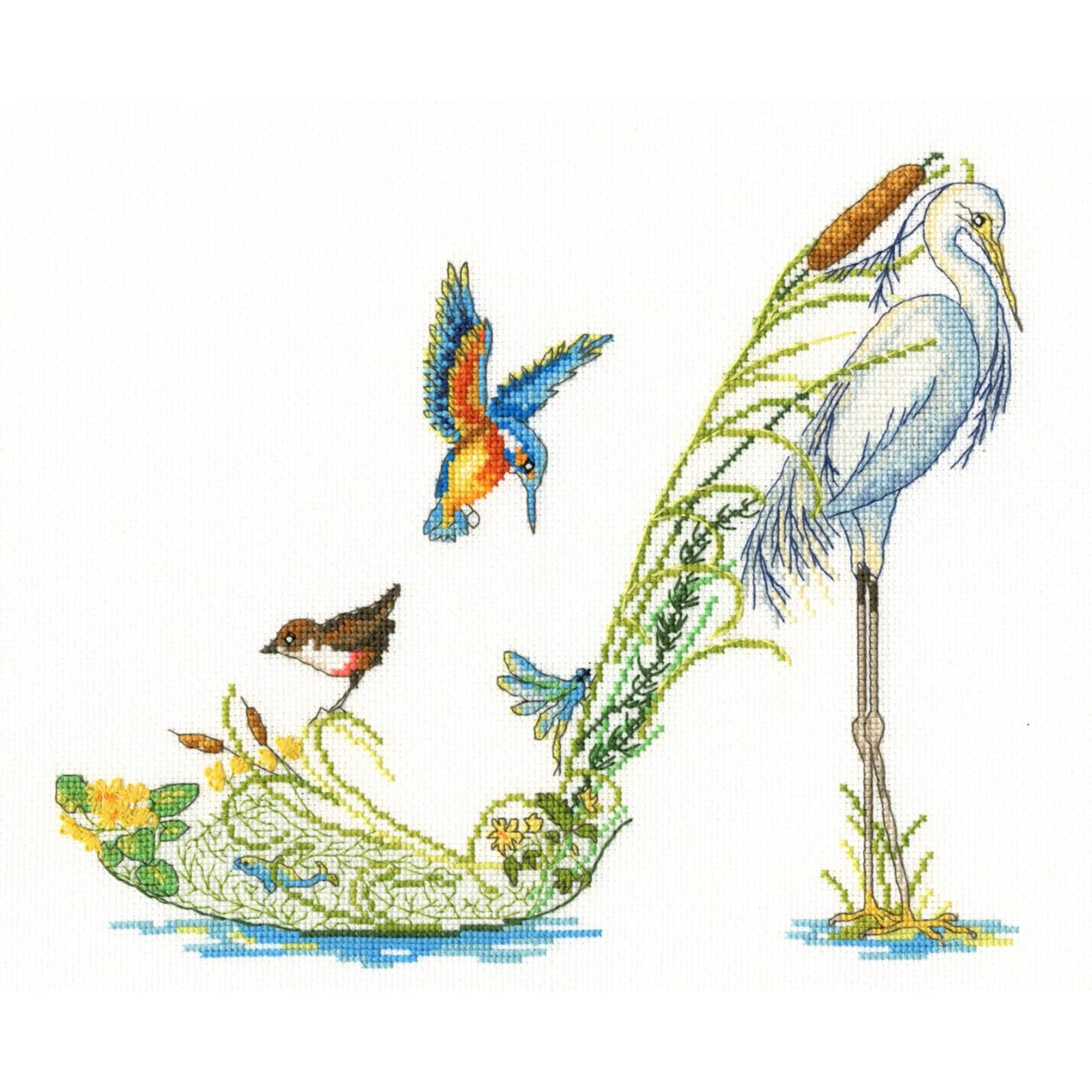 Bothy Threads Along the Riverbank Counted Cross Stitch Kit